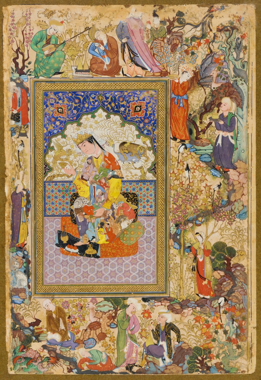 Muhammad Charif Musavvir och Muhammad Murâd Samarqandi, Sittande prinsessa av Muhammad Murad