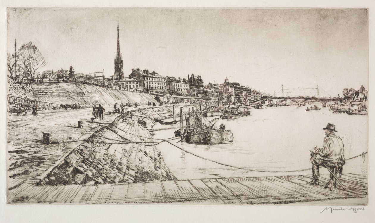 Rouen av Muirhead Bone
