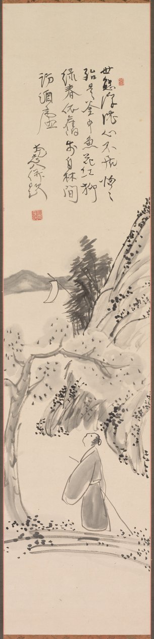 Tillfälligt skapad på en vårdag, 1800-talet. av Murase Taiitsu