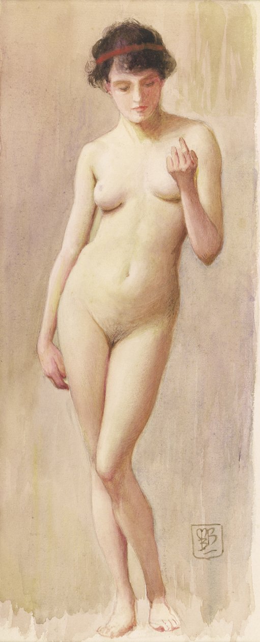 Studie av en nakenbild II av Murray Bladon