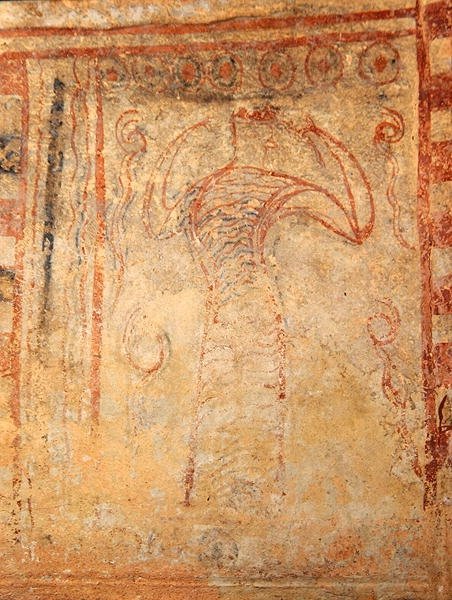 Larnax (keramik) (se även 288284-288289) av Mycenaean