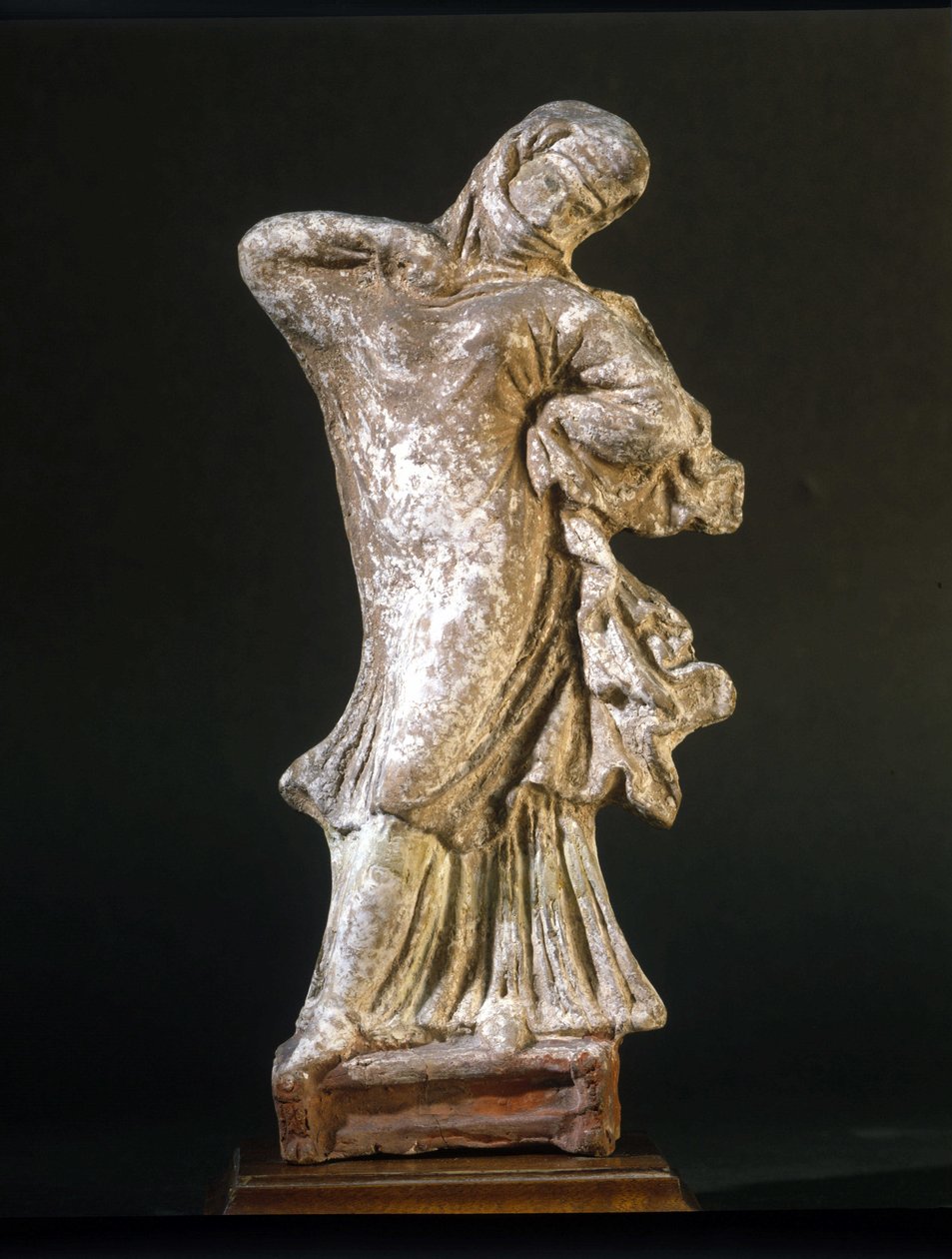 Mykensk civilisation: beslöjad dansare av Tanagra, 300-talet f.Kr., Museo della Scala, Milano av Mycenaean Mycenaean