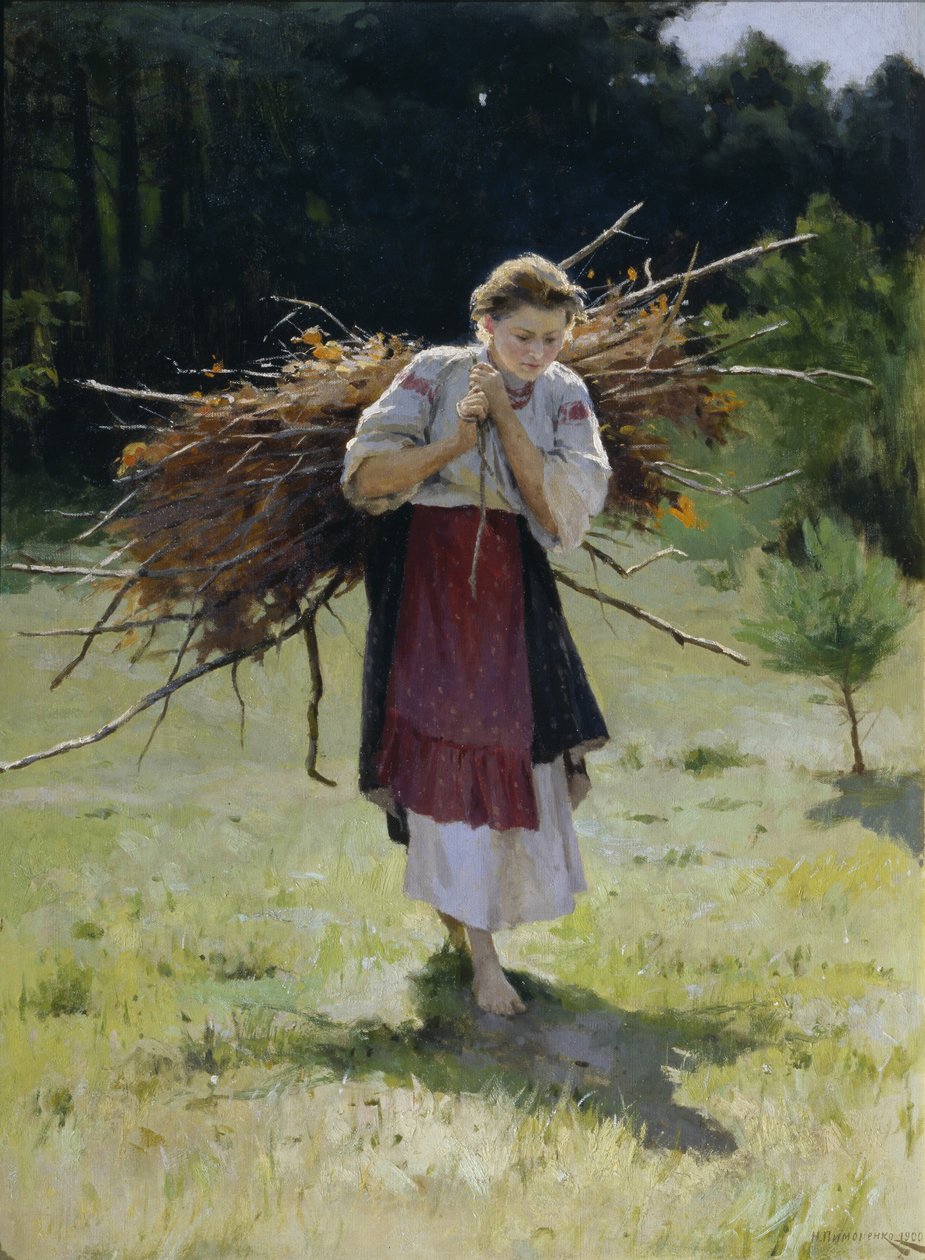 Från skogen, 1900 av Mykola Kornylijowytsch Pymonenko