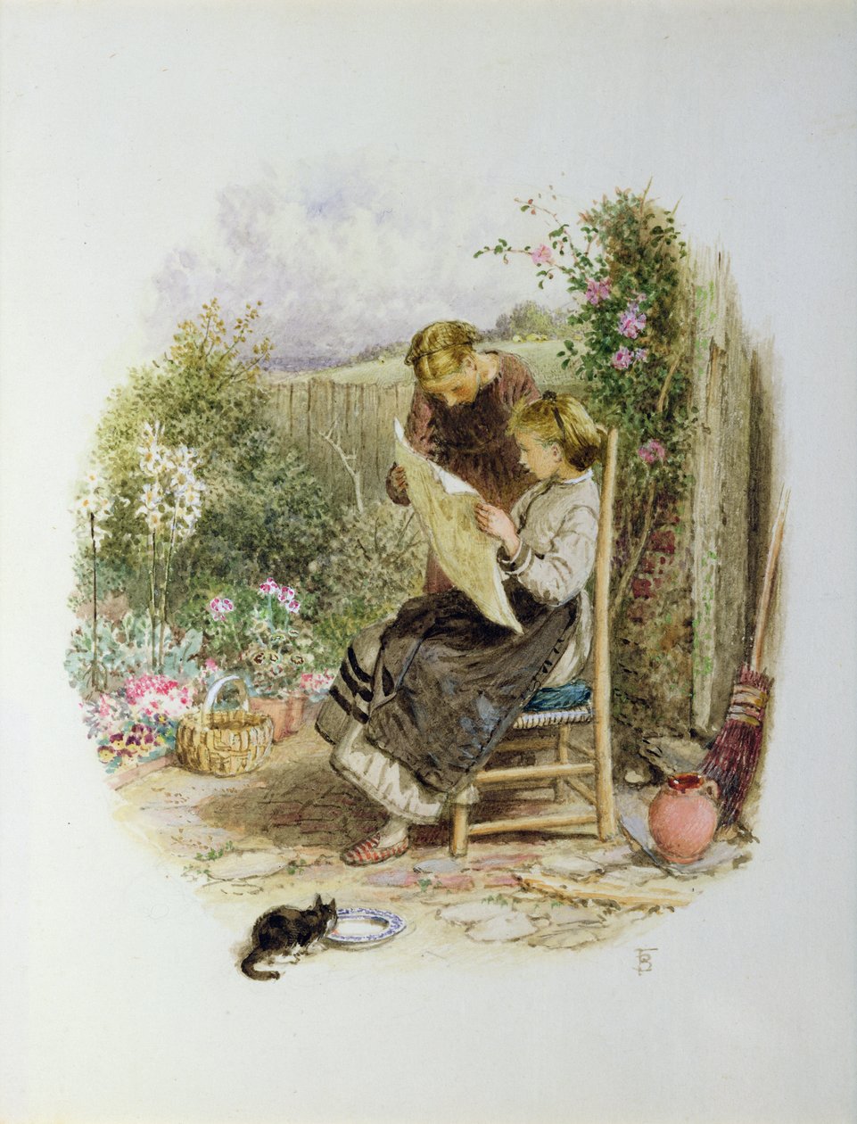 Morgonnyheter av Myles Birket Foster