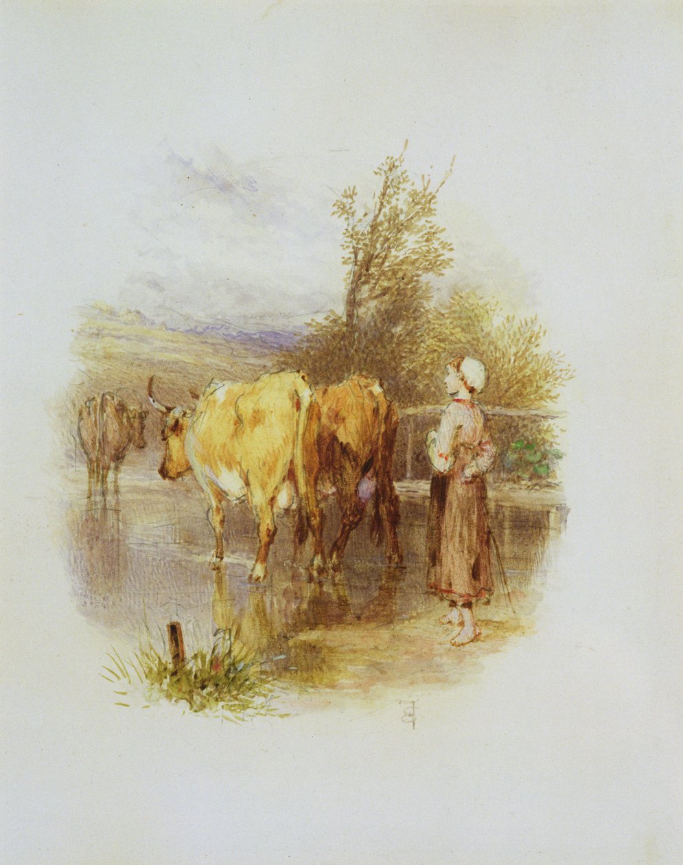 Den unga koherden av Myles Birket Foster