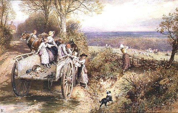 En titt på hundarna av Myles Birket Foster