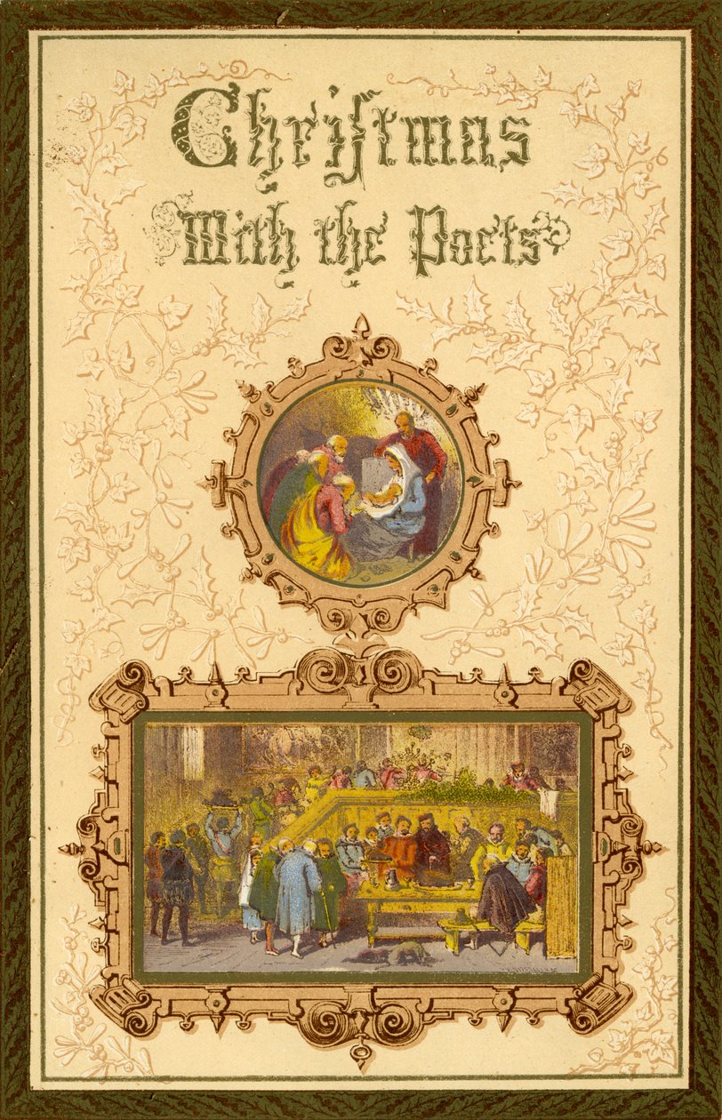 Jul med poeterna - frontispice av Myles Birket Foster