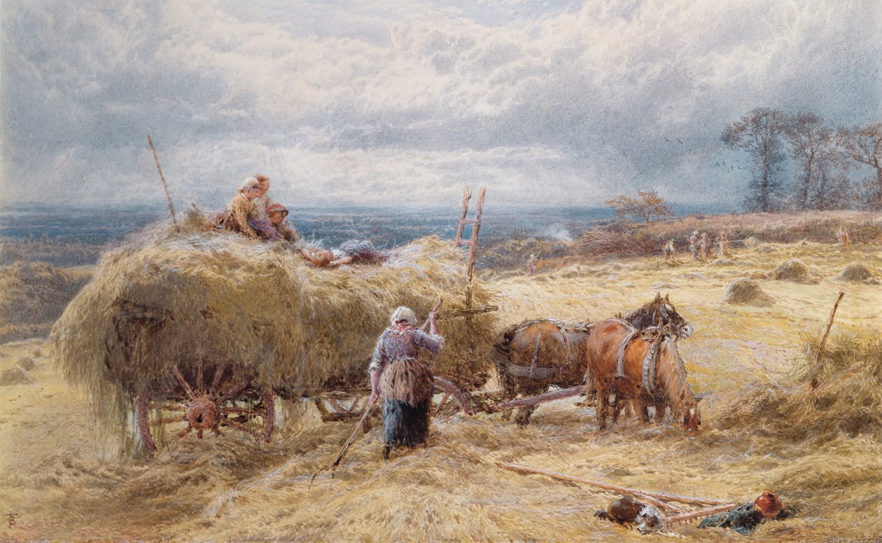 Höbönen av Myles Birket Foster
