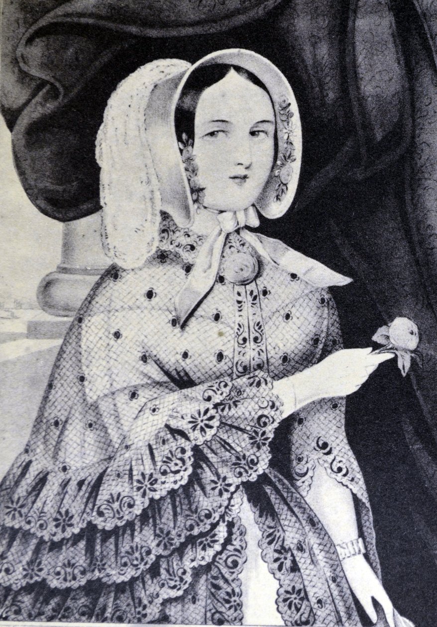 Currier & Ives Illustration 1800-talet. Isabella av N. and Ives, J.M. Currier
