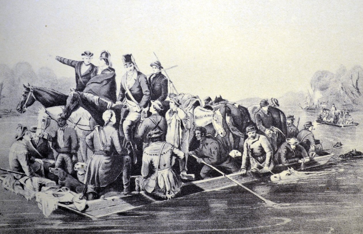 Currier & Ives Illustration 1800-talet. Marion