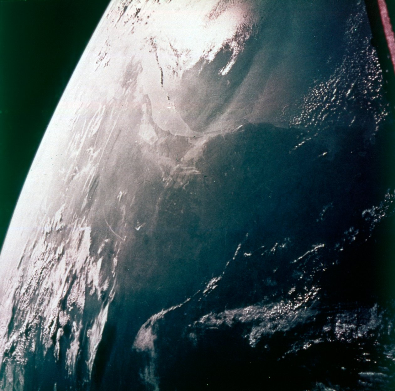 Jorden från rymden - Gulf Coast, Houston och Galveston Bay, USA, c1980-talet. av NASA Images