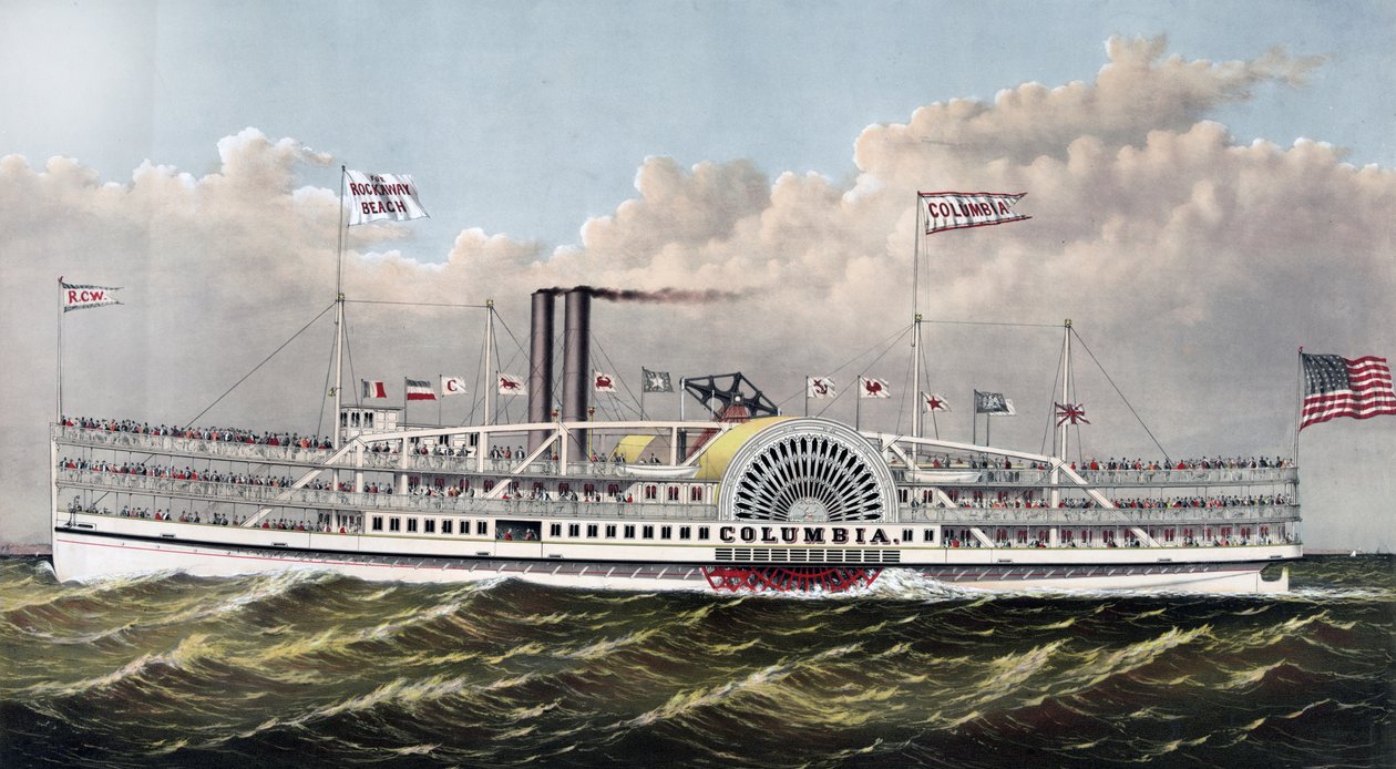 steamer Columbia: 