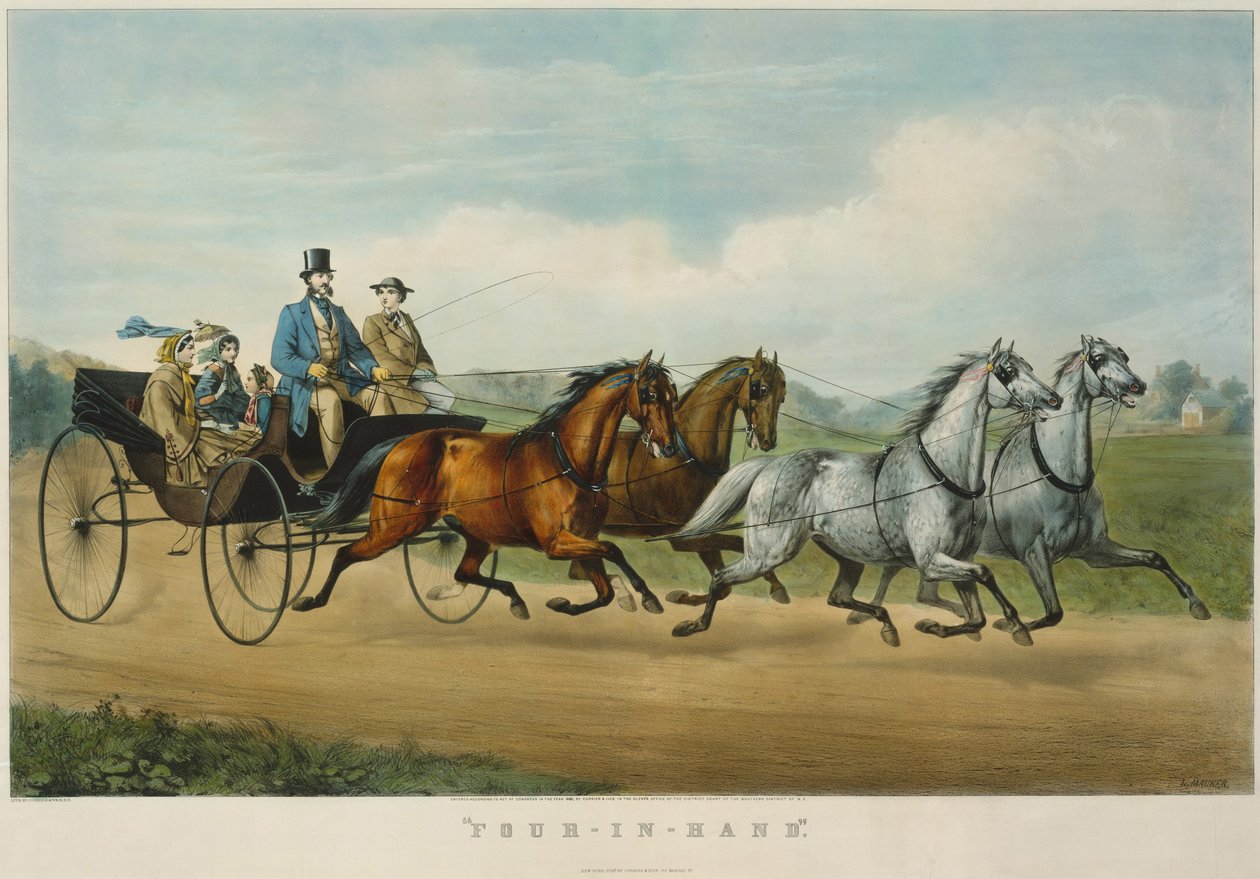 Fyra i hand av Currier and Ives