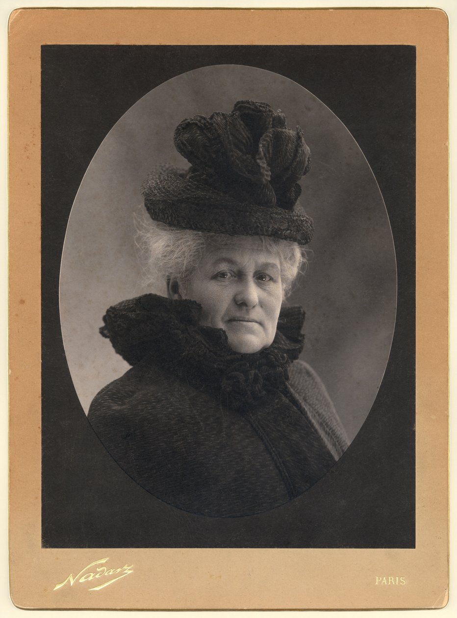 Alice Monet (1844-1911) 1899 (silvertryck) av Nadar