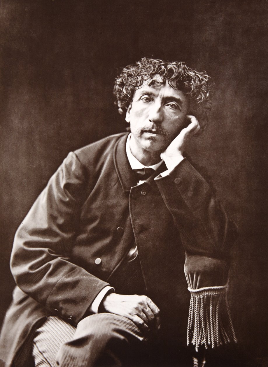 Charles Garnier, 1867 (fotogravyr) av Nadar