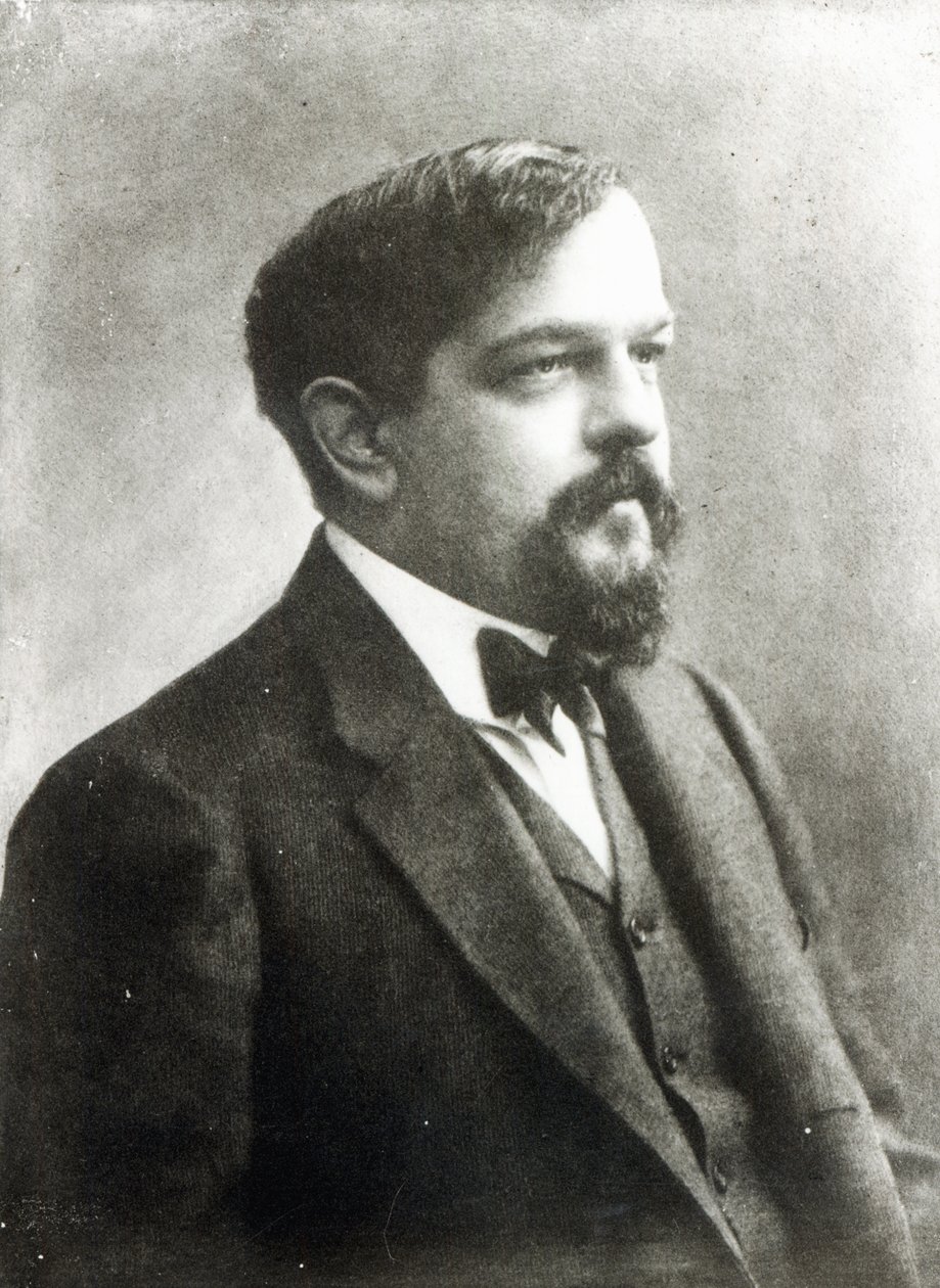 Claude Debussy, ca 1908 av Nadar