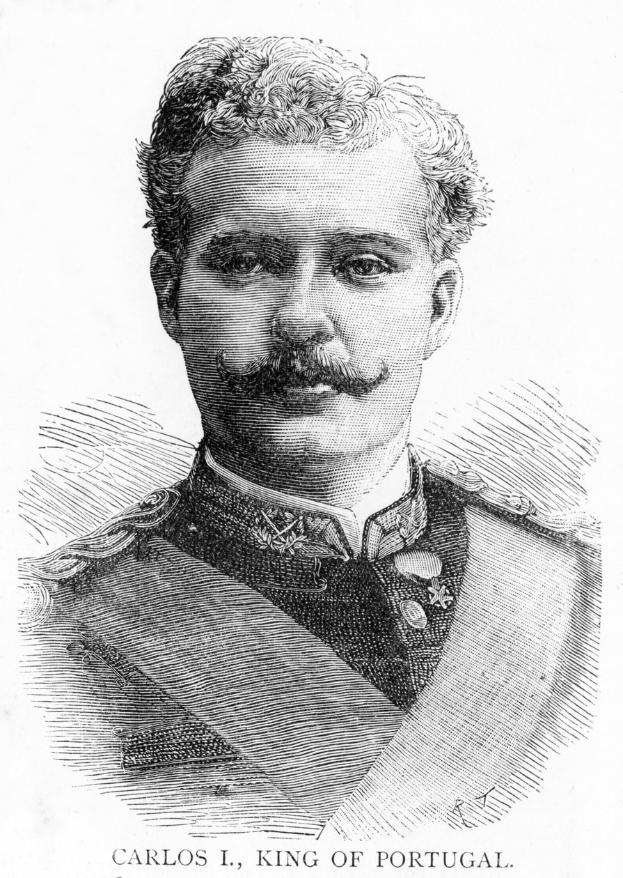 Kung Carlos I av Portugal, 1893 av Nadar
