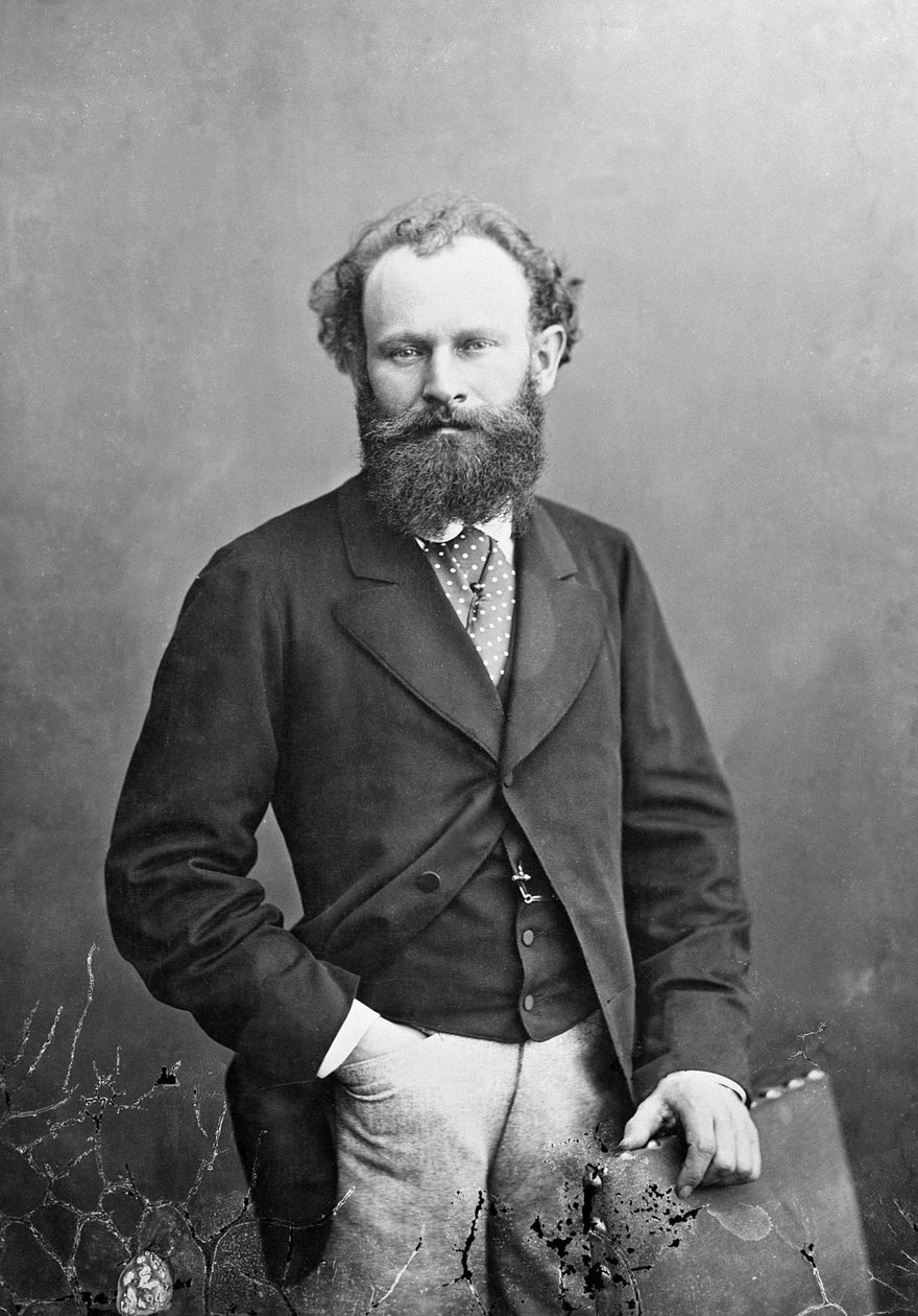 Porträtt av Edouard Manet, 1874 av Nadar