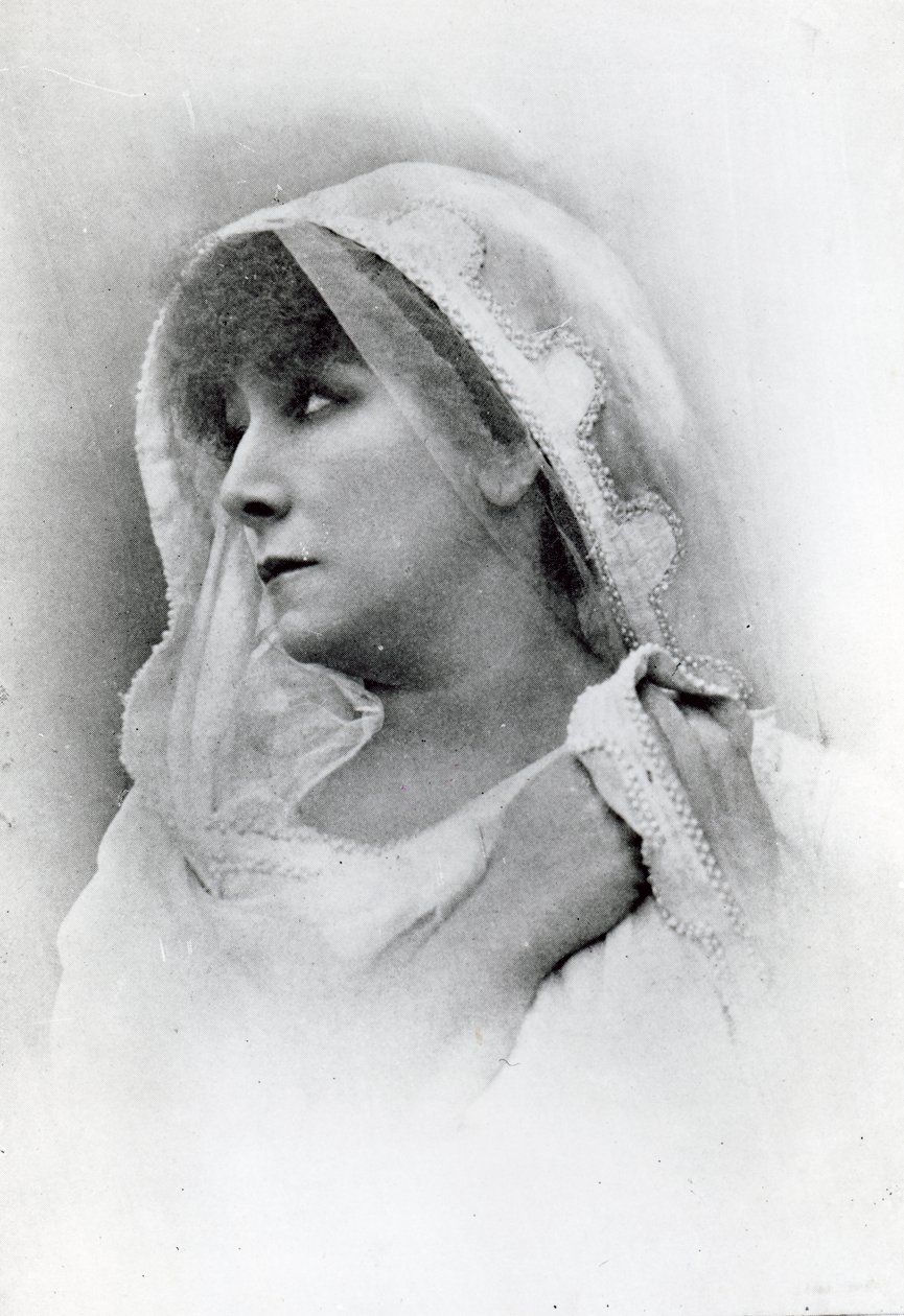 Sarah Bernhardt som "Phedre" av Jean Racine av Nadar