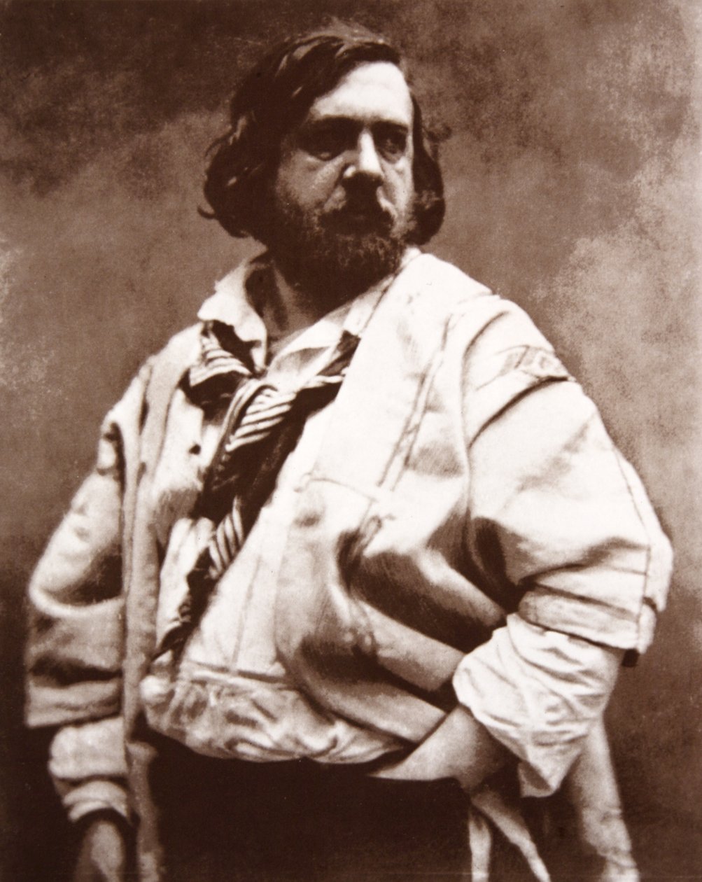 Theophile Gautier, 1855 (fotografering) av Nadar