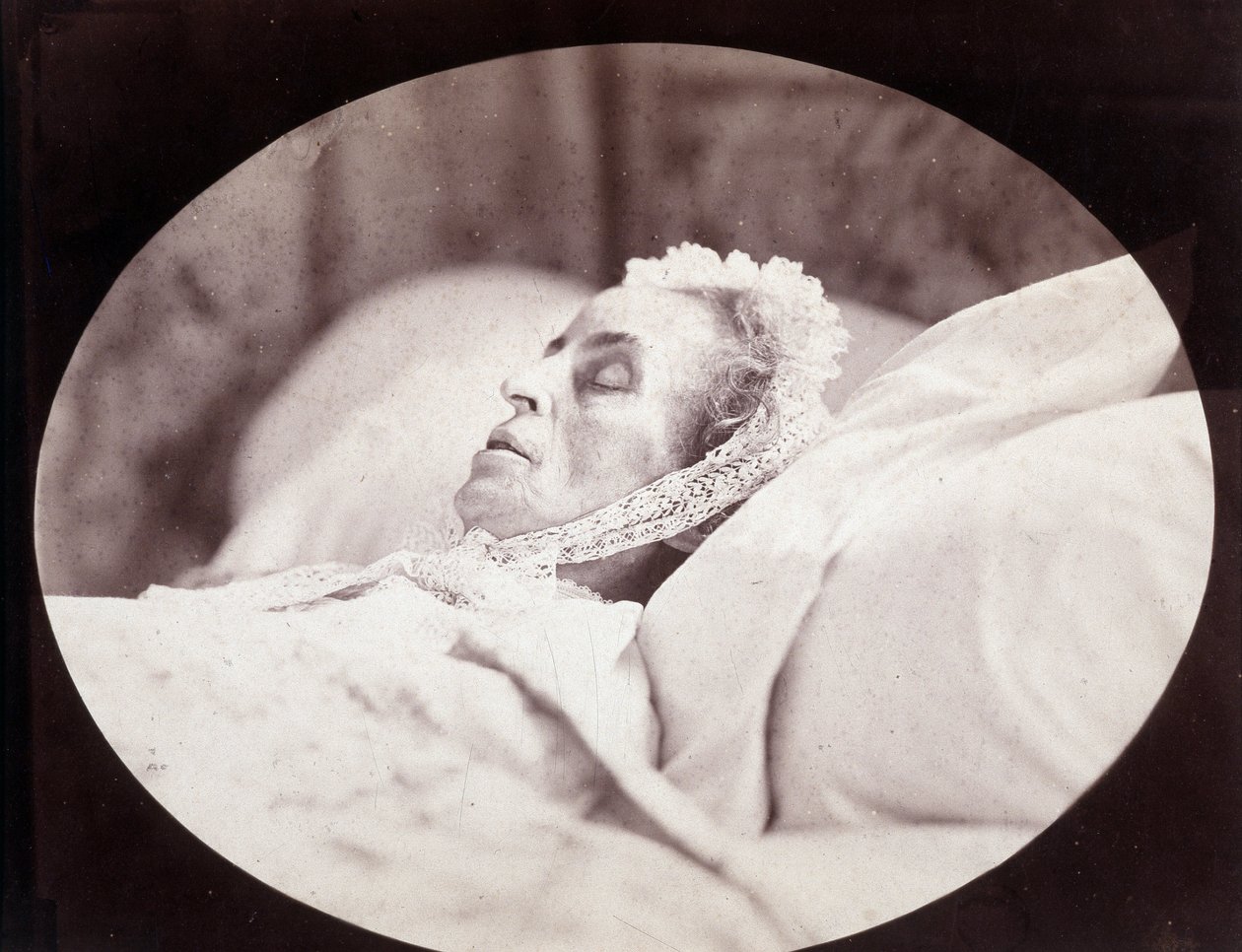 Marceline Desbordes-Valmore (Desbordes Valmore), fransk kvinna av bokstaven och berömd elegisk (1786-1859) av Nadar