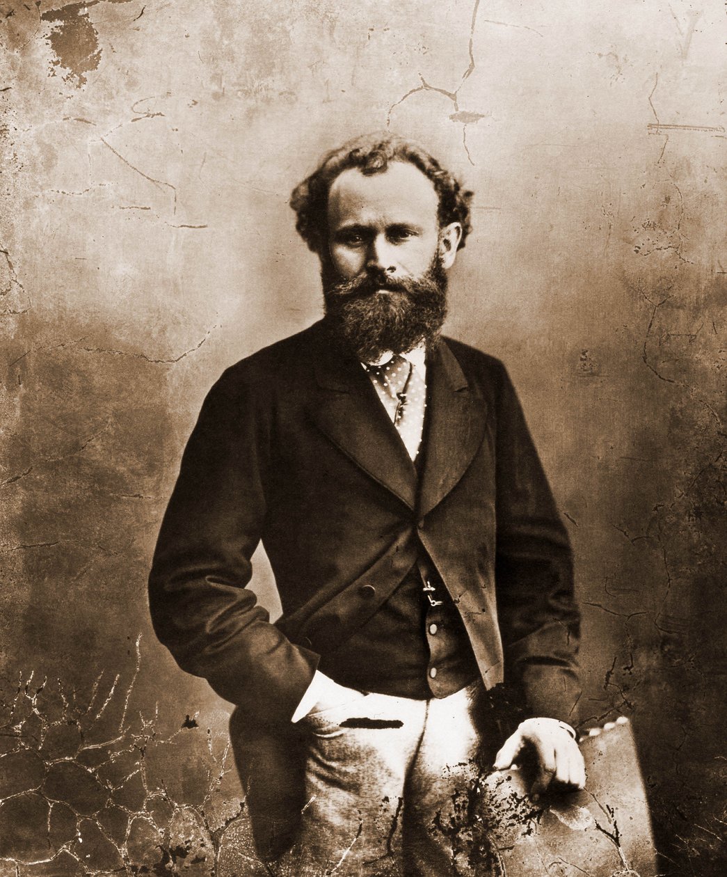 Porträtt av Edouard Manet, målare 1832-1883 (foto) av Nadar