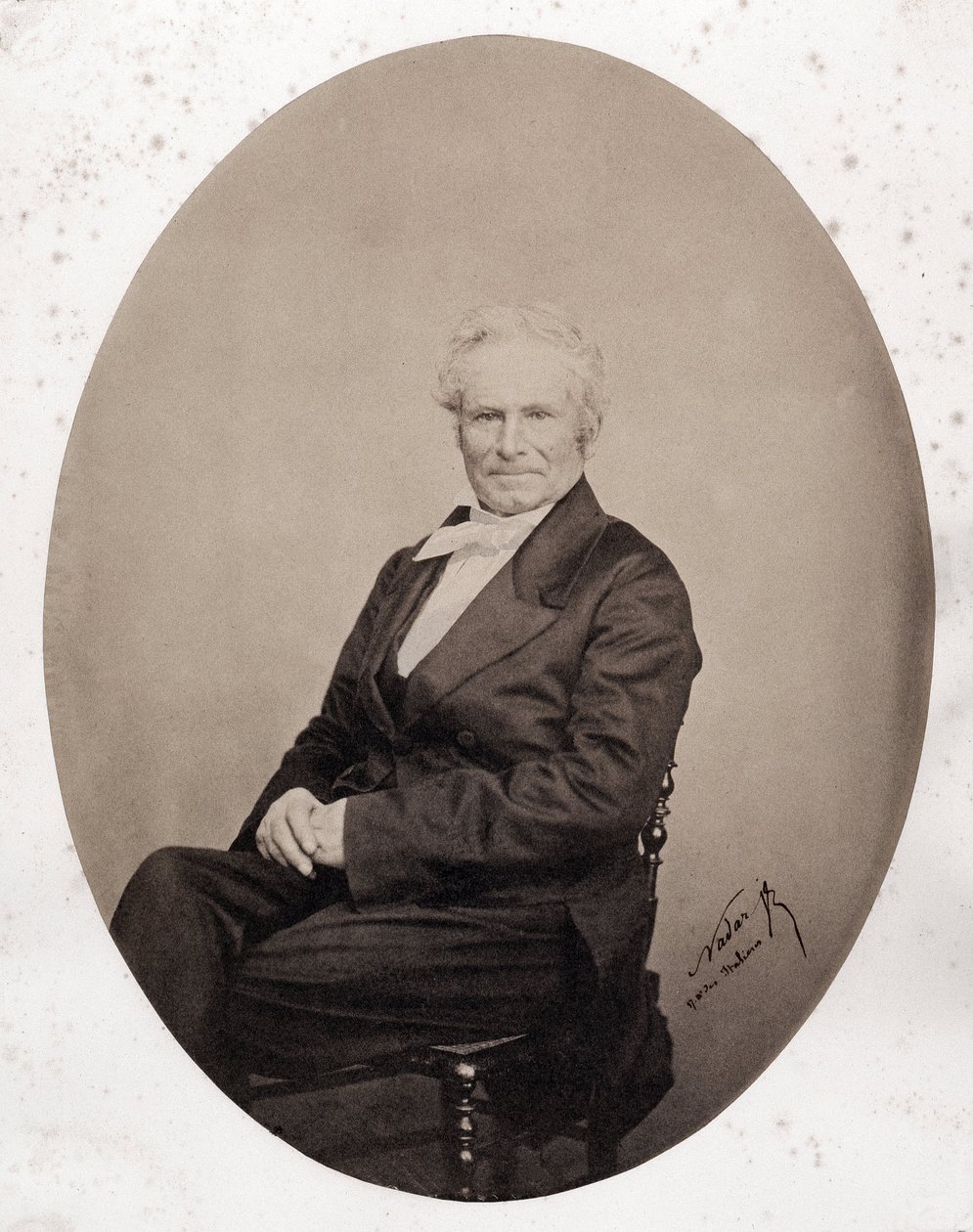 Porträtt av Octave Lacroix (1827-1901), fransk journalist och poet av Nadar