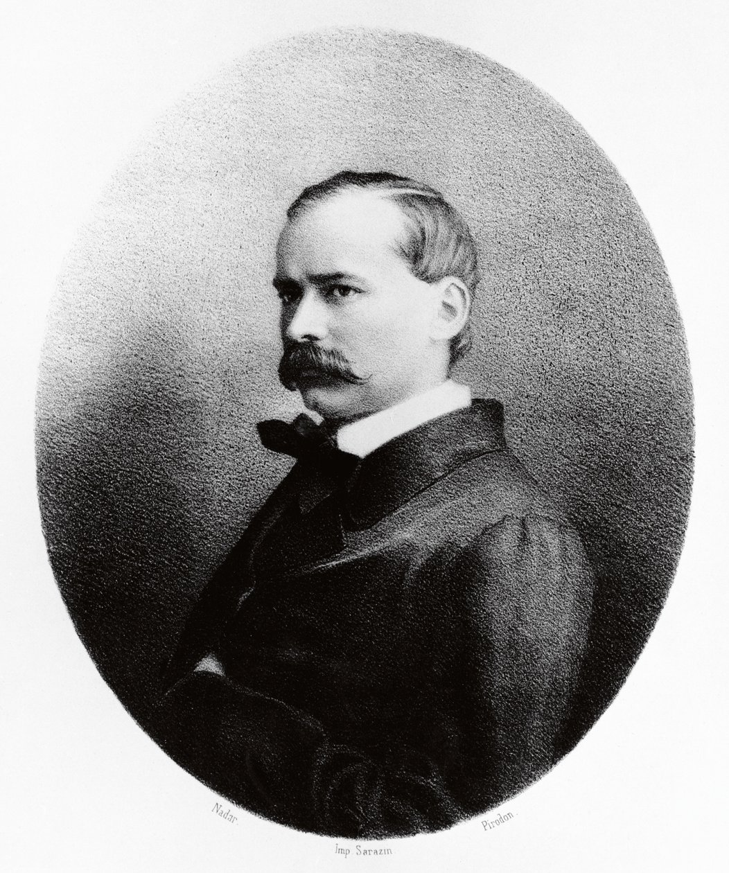 Porträtt av Theodore Barriere (Paris av Nadar