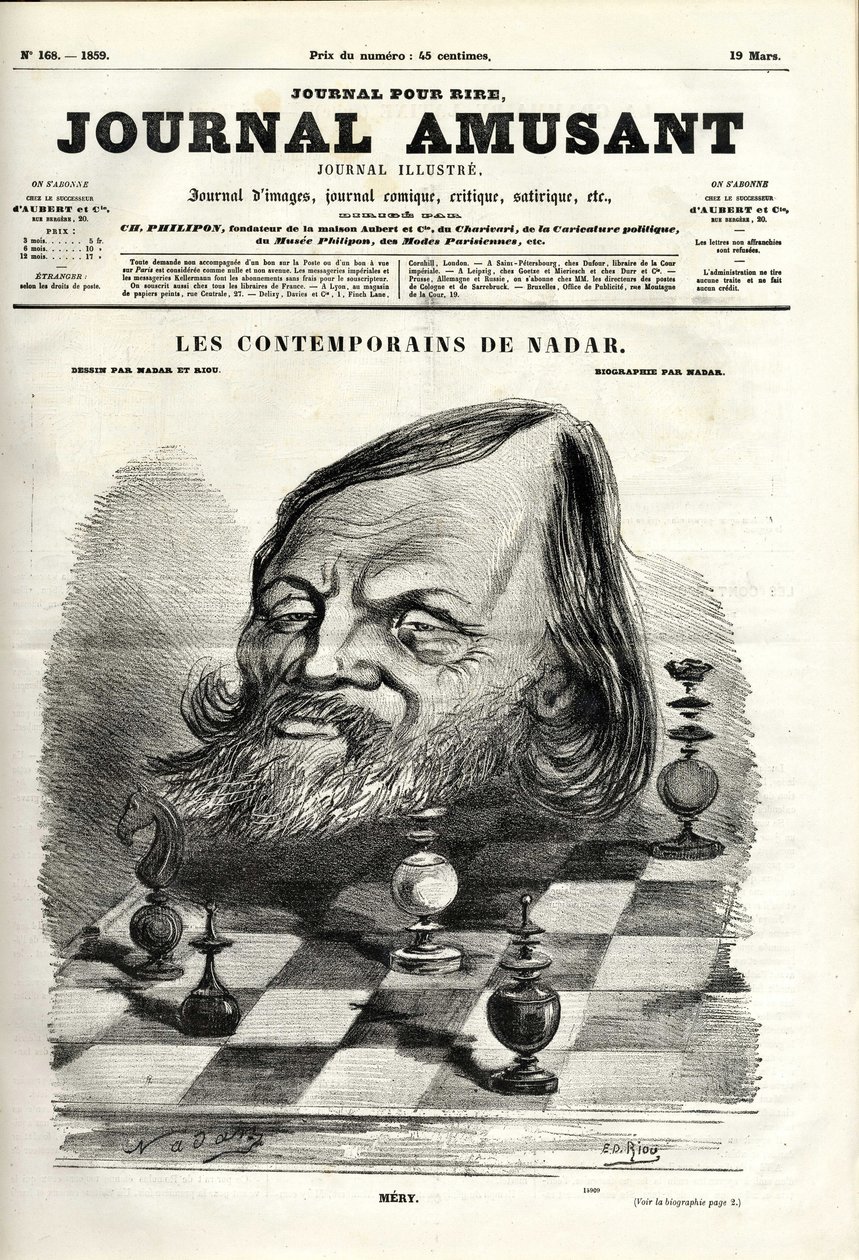 Den roliga tidningen av Nadar