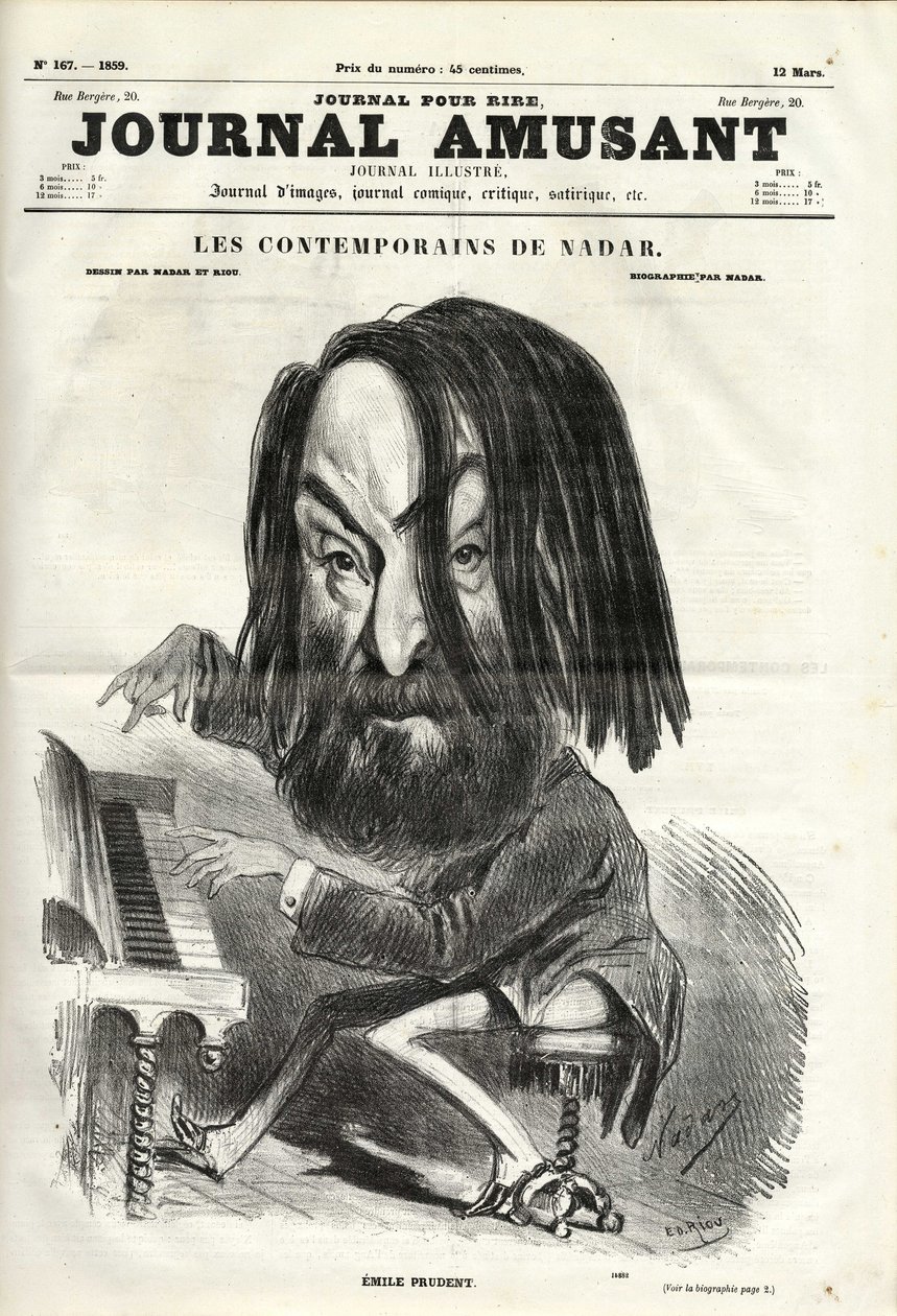 Den roliga tidningen av Nadar