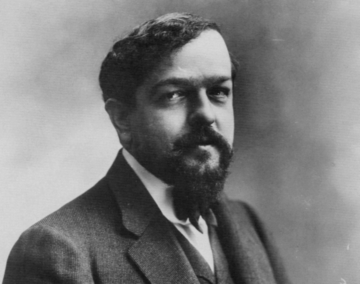 Claude Debussy, fransk kompositör, 1909 av Nadar