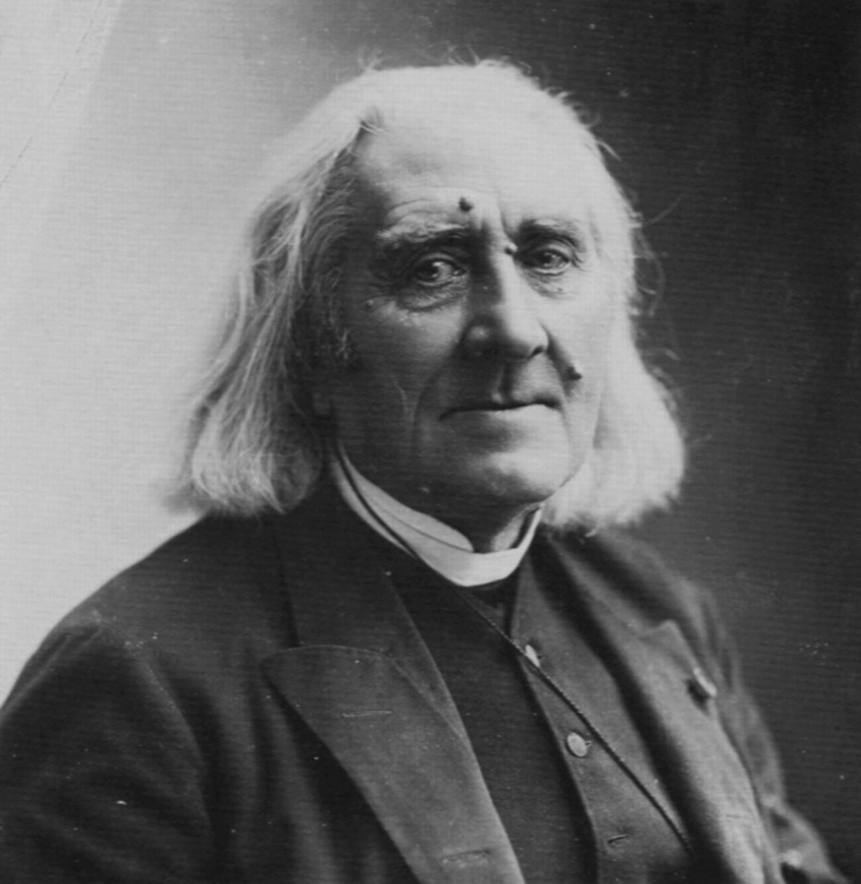 Franz Liszt, ungersk kompositör och pianist, 1886 av Nadar
