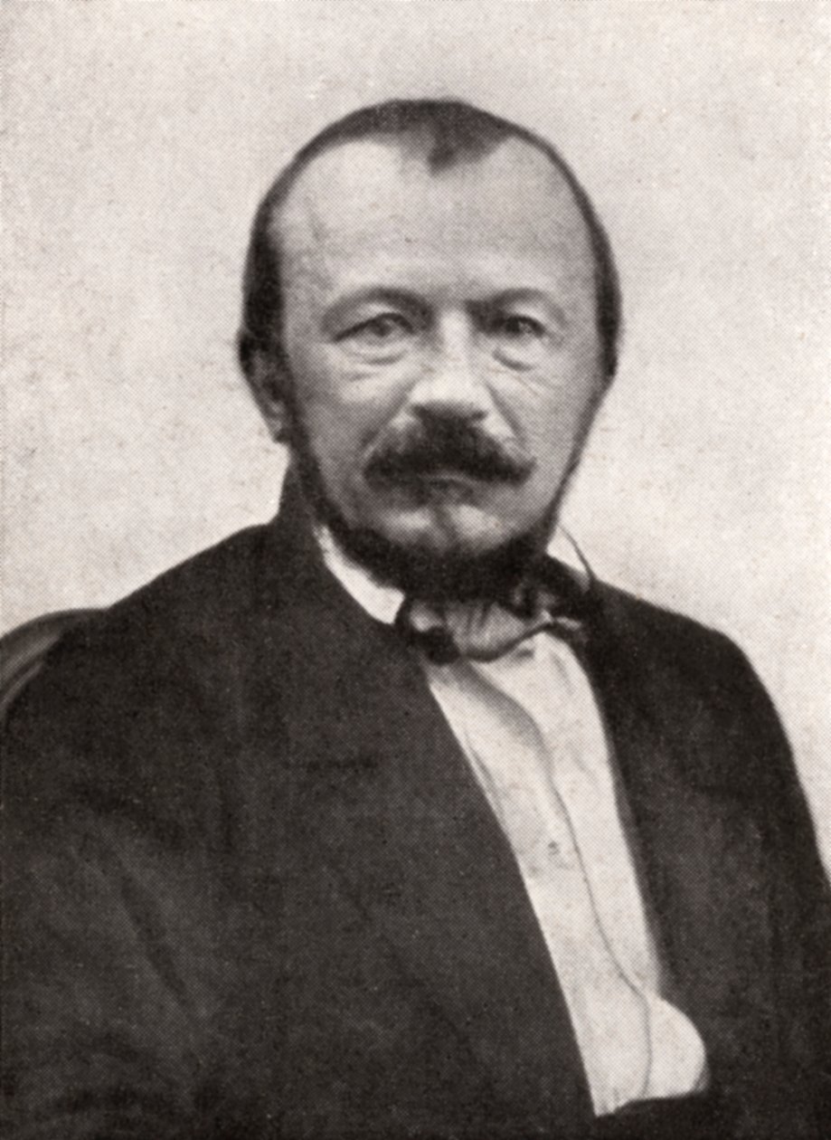 Gerard de Nerval, fransk poet, mitten av 1800-talet. av Nadar