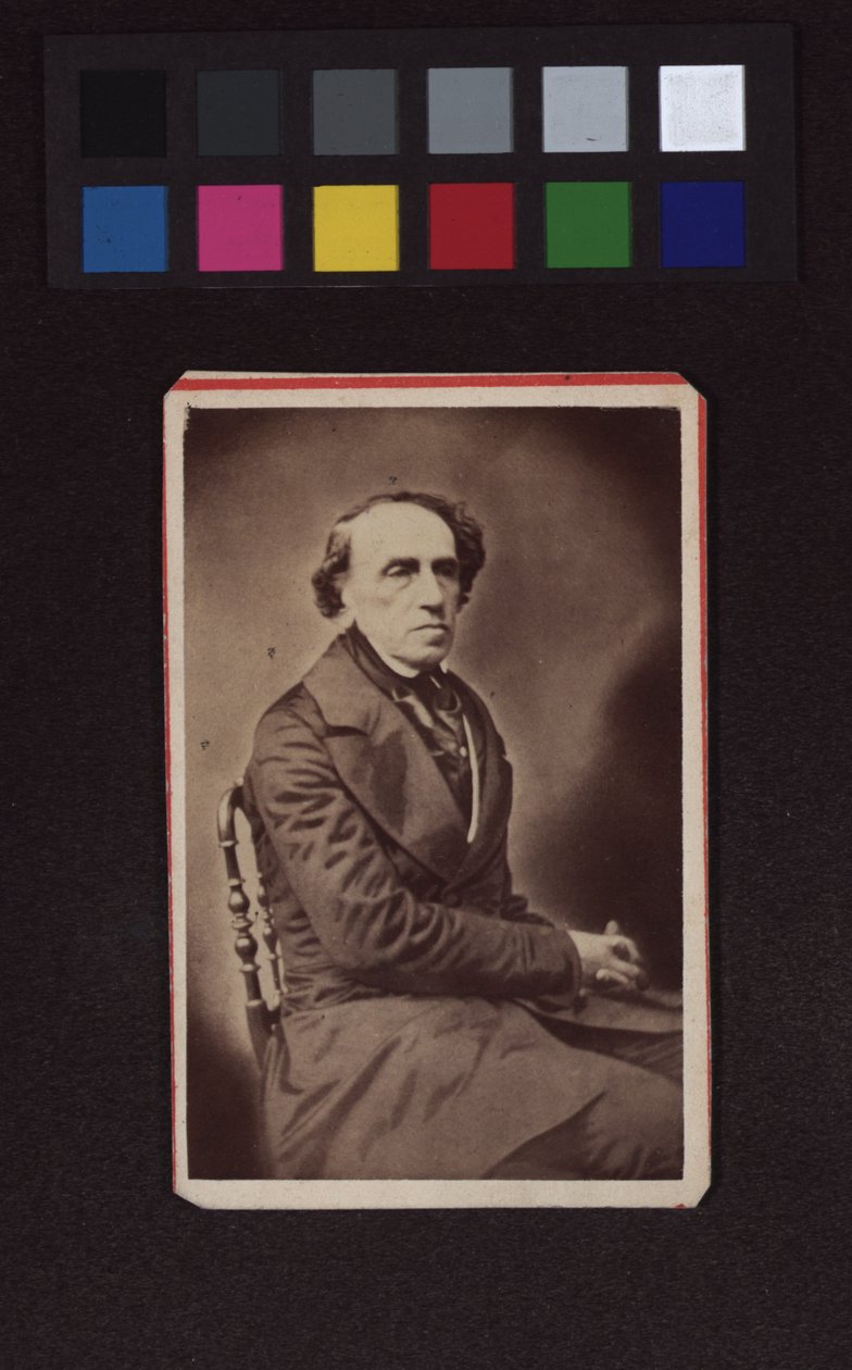 Giacomo Meyerbeer (1791–1864), kompositör, dirigent, pianist av Nadar