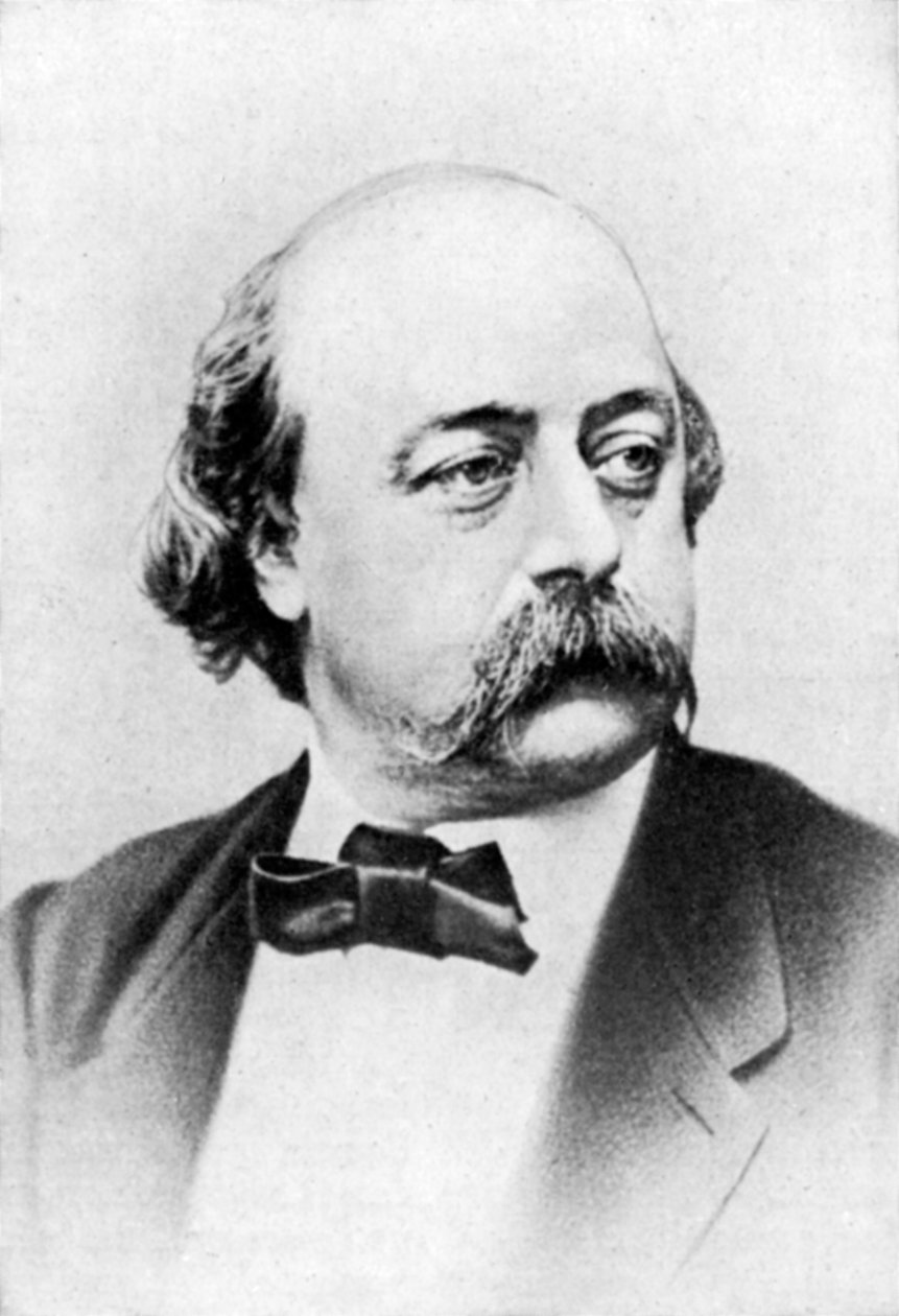 Gustave Flaubert, fransk romanförfattare, 1800-talet. av Nadar
