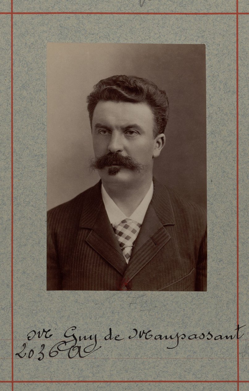 Guy de Maupassant - foto av Nadar av Nadar