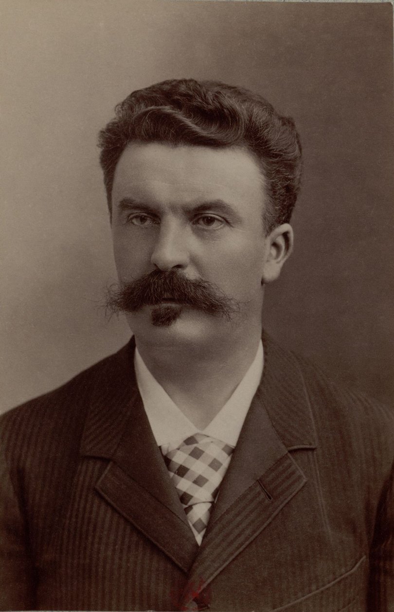 Guy de Maupassant - fotografi av Atelier Nadar av Nadar