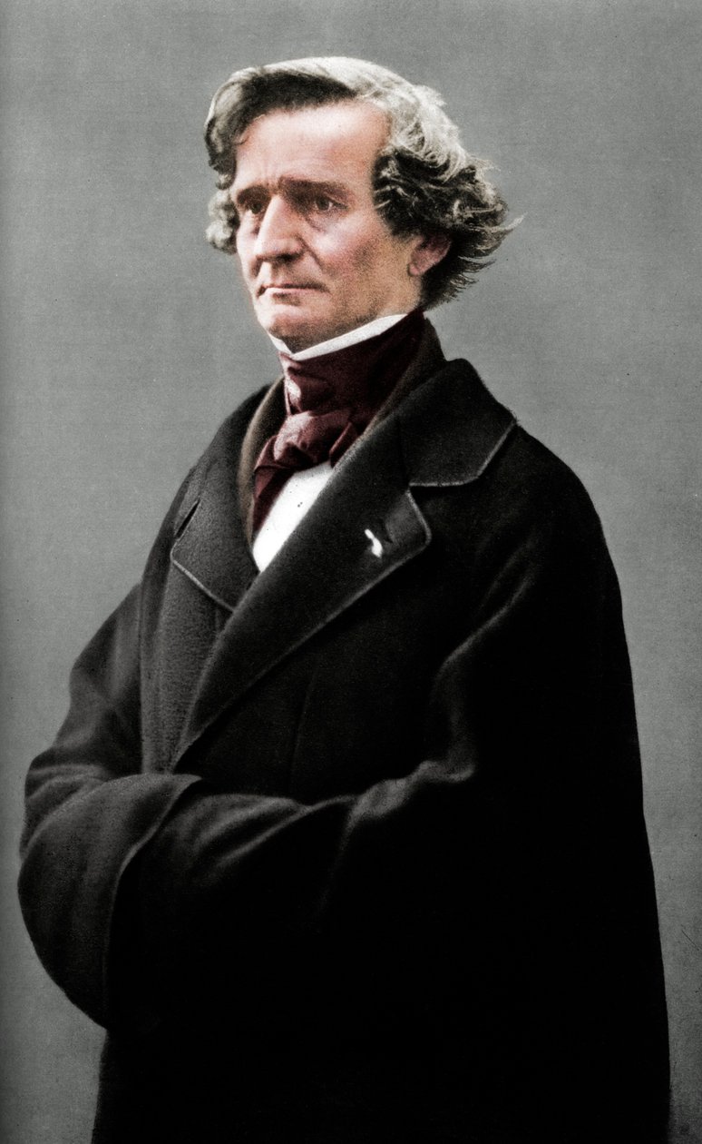 Hector Berlioz 1803-1869, fransk romantisk kompositör. av Nadar