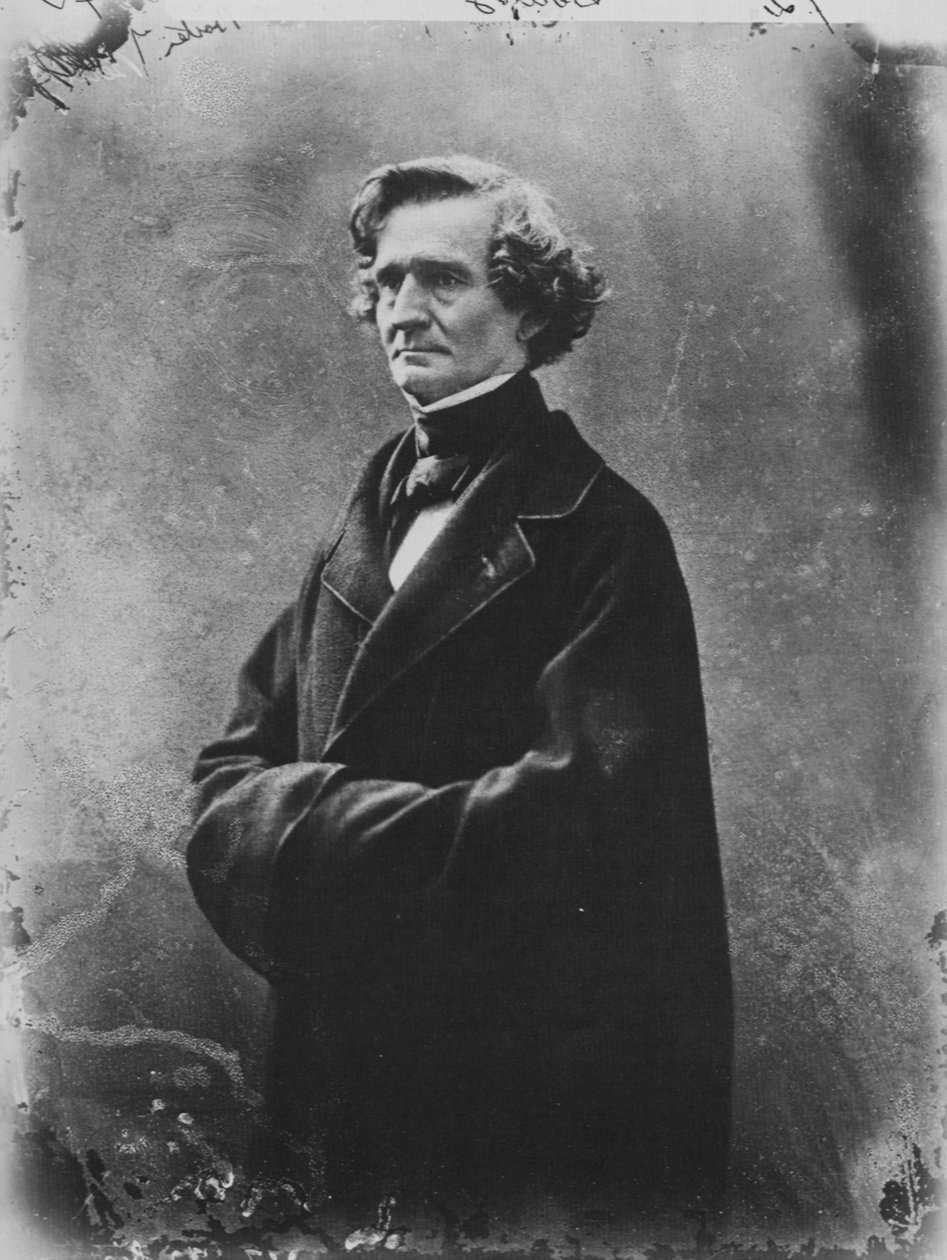 Hector Berlioz, fransk romantisk kompositör, c1863 av Nadar