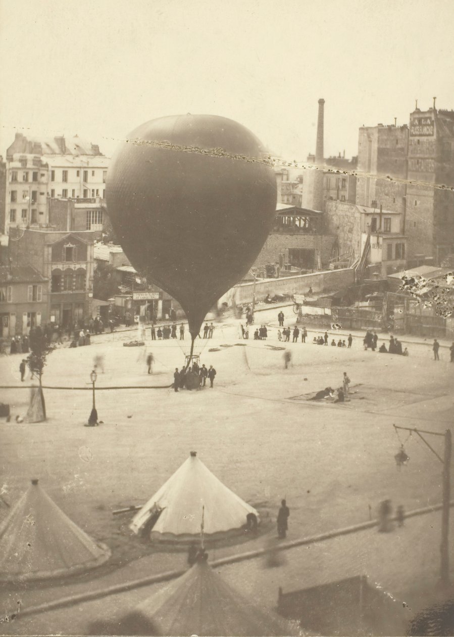 Neptunus, Place Saint-Pierre i Montmartre, 23 september 1870. av Nadar