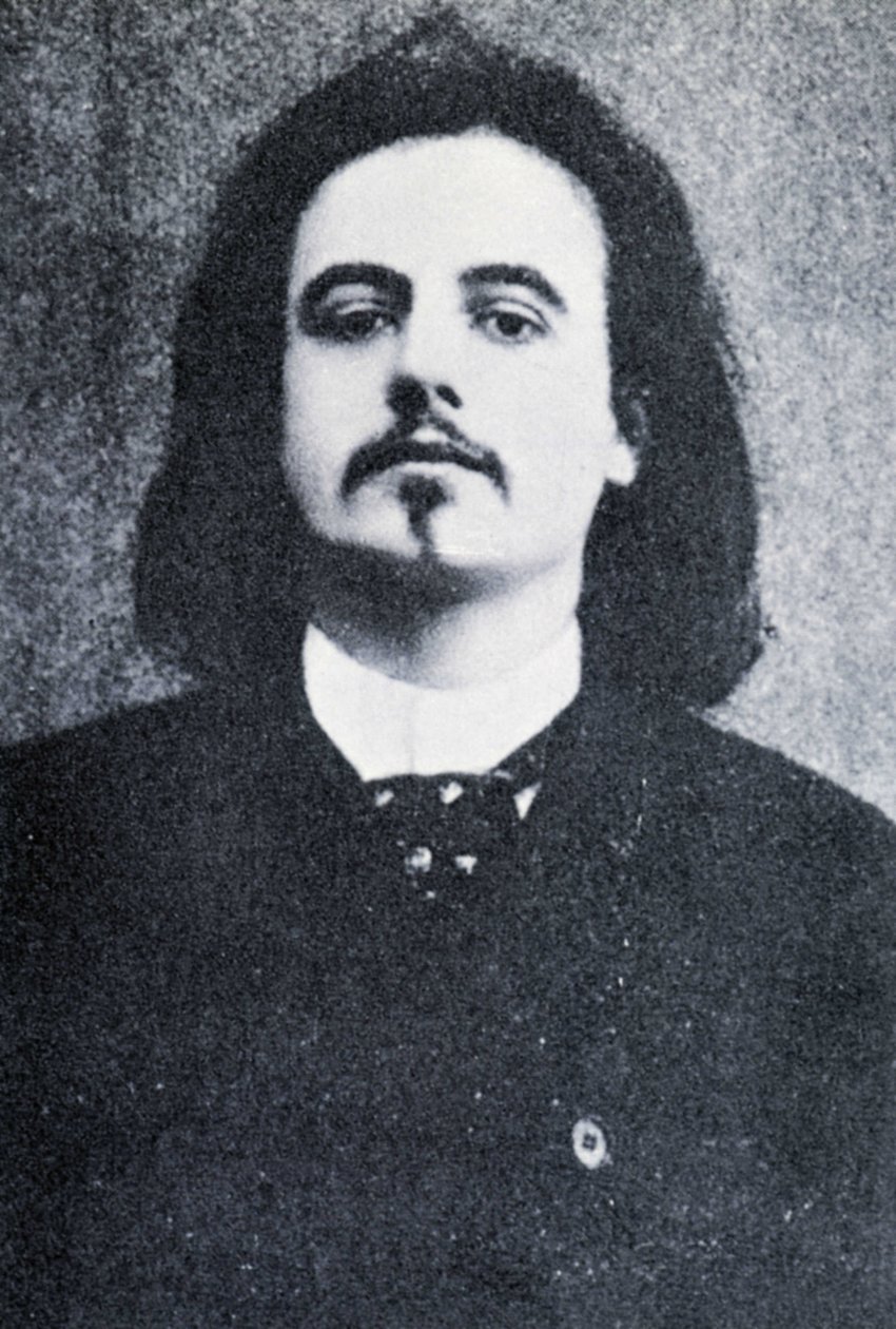 Porträtt av Alfred Jarry, 1896 av Nadar