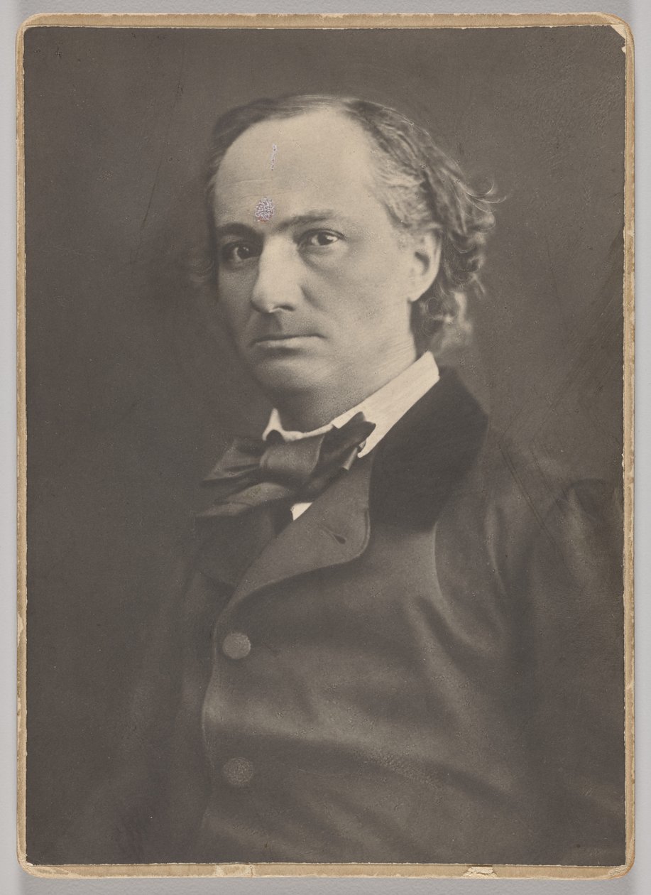 Porträtt av Baudelaire av Nadar