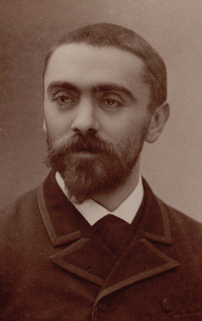 Porträtt av kompositören Georges Hüe 1858-1948, 1900-talet. av Nadar