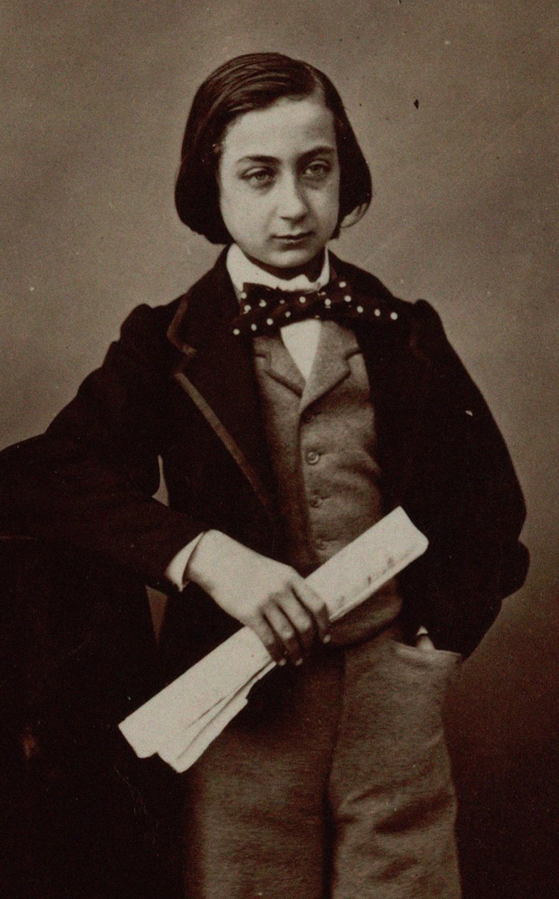 Porträtt av violinisten och kompositören Henri Ketten 1848-1883. av Nadar