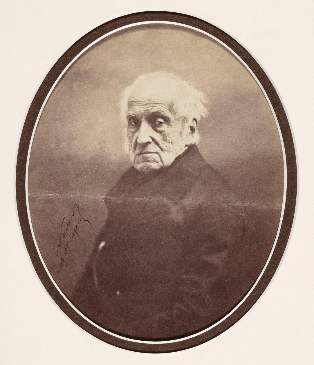 Porträtt av Adam Jerzy Czartoryski (1770-1861) av Nadar