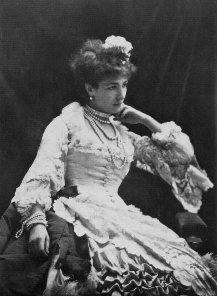 Sarah Bernhardt, fransk skådespelerska, c1865 av Nadar