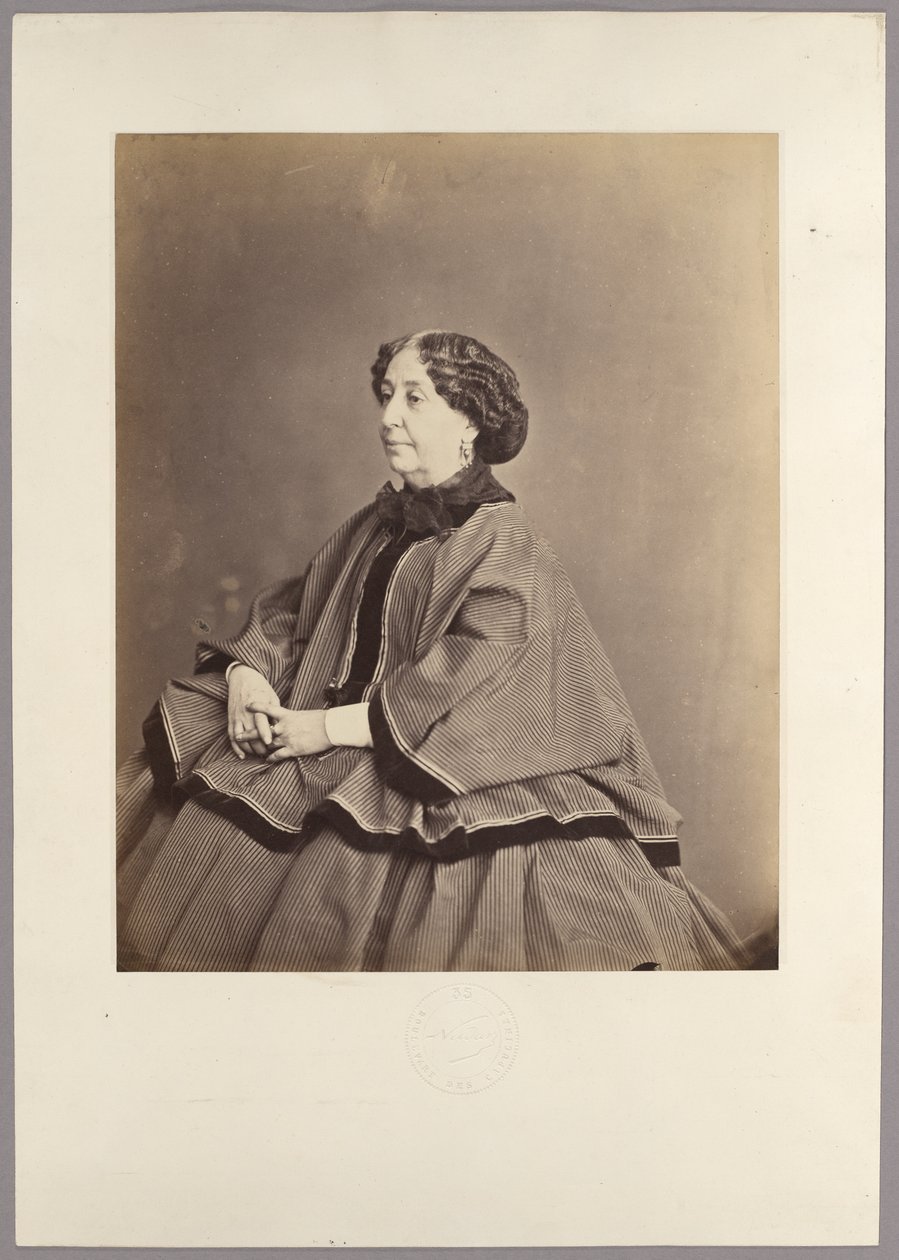 Författaren George Sand av Nadar