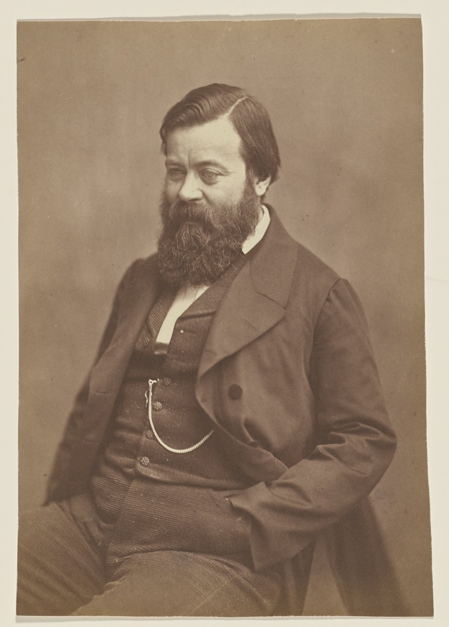 [Albert Patin de la Fizelière, litteraturvetare av Nadar [Gaspard Félix Tournachon]