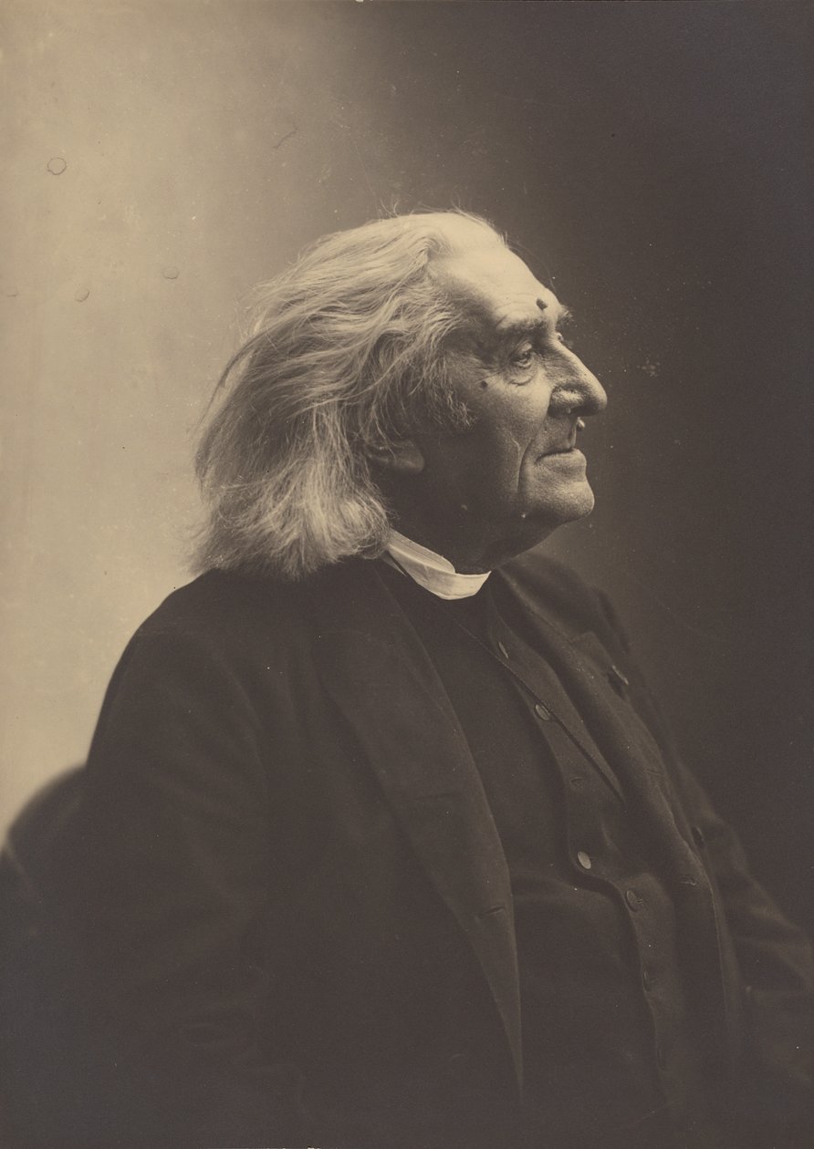 [Franz Liszt] av Nadar [Gaspard Félix Tournachon]