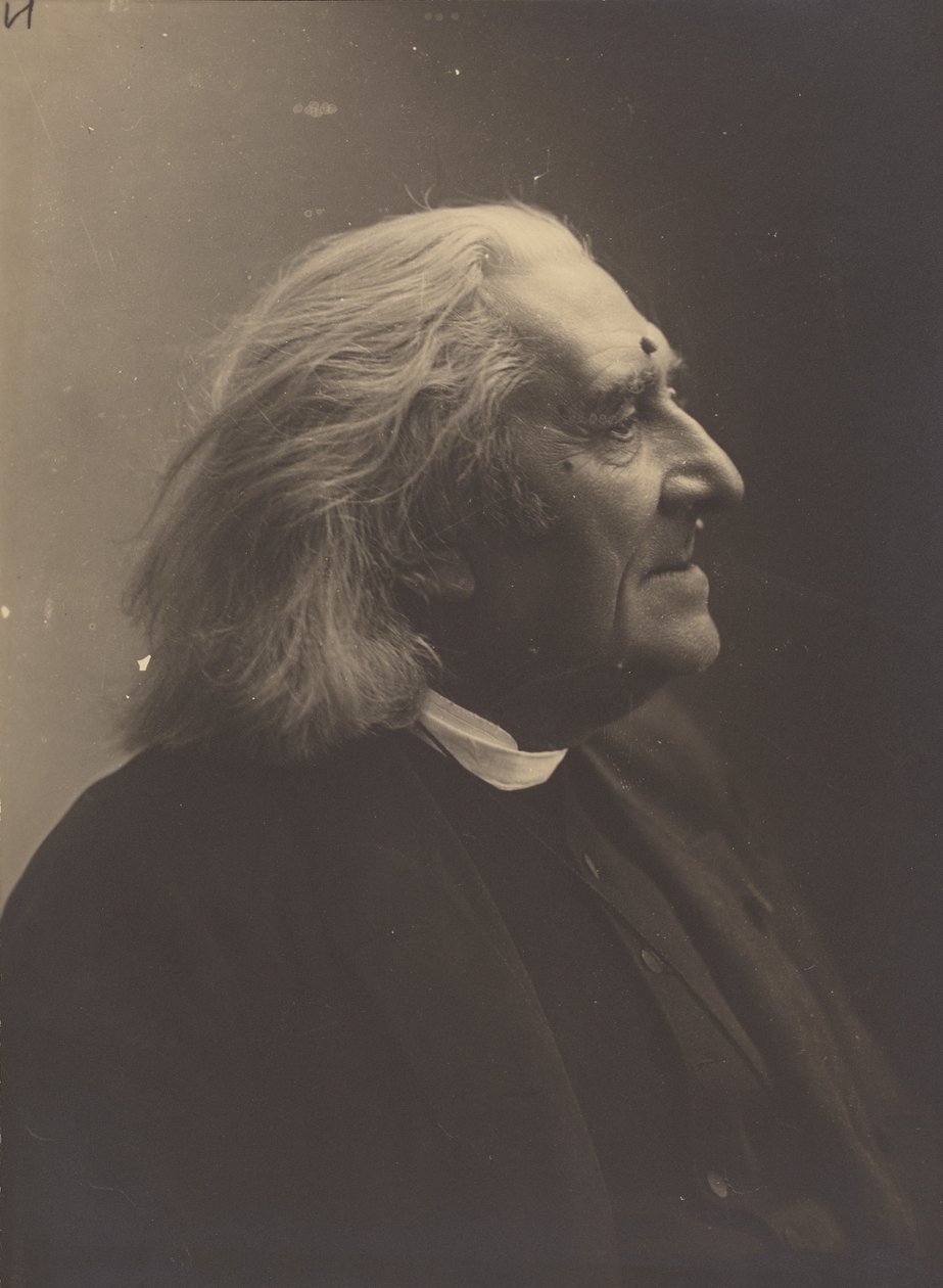 [Franz Liszt] av Nadar [Gaspard Félix Tournachon]